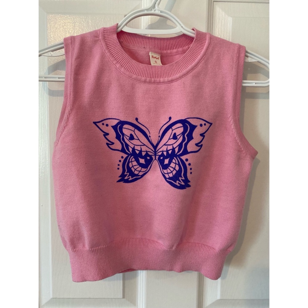 Pink crop top  Shein - New like